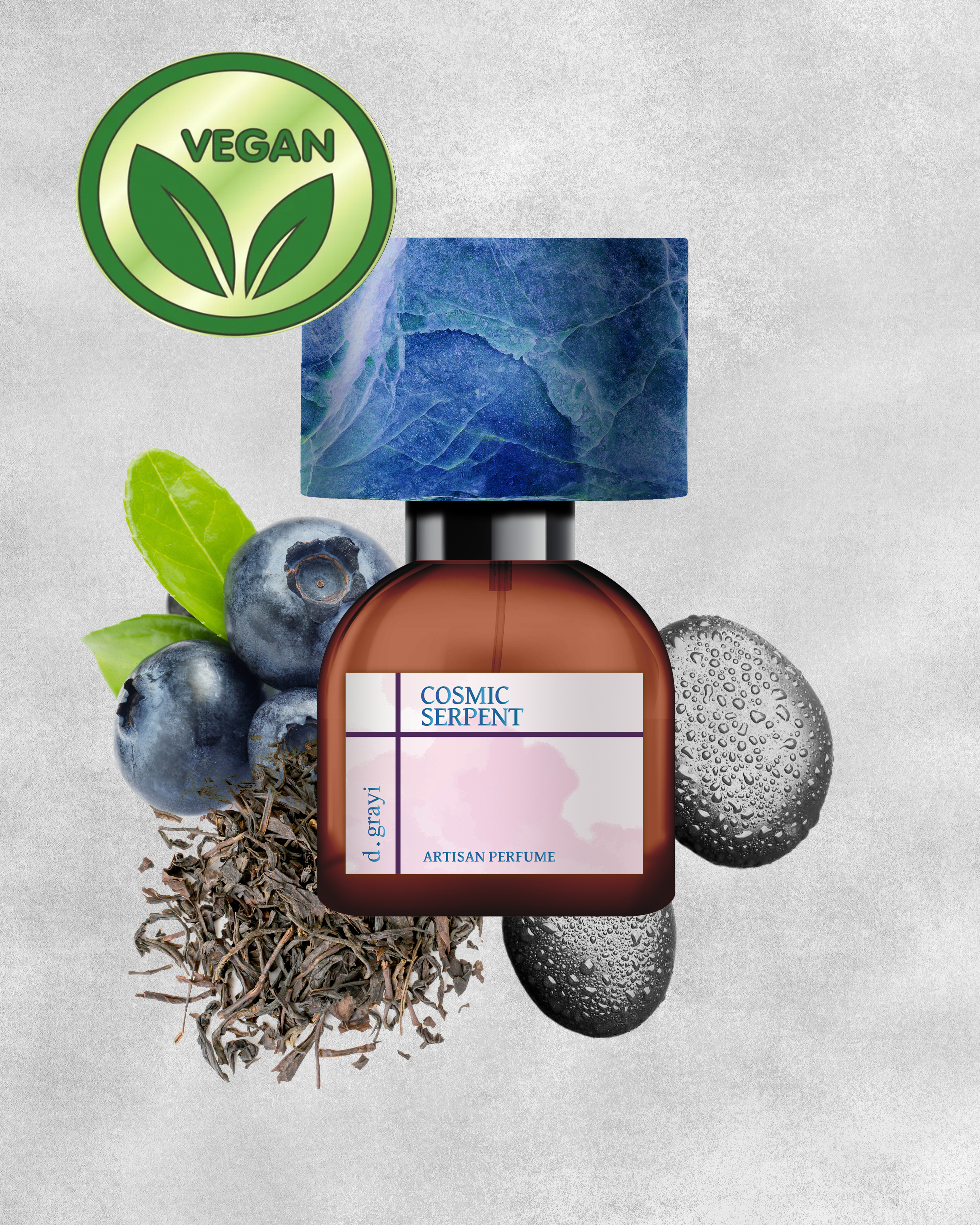 COSMIC SERPENT (Blueberry Cave & Puerh Tea) - lv1 studio