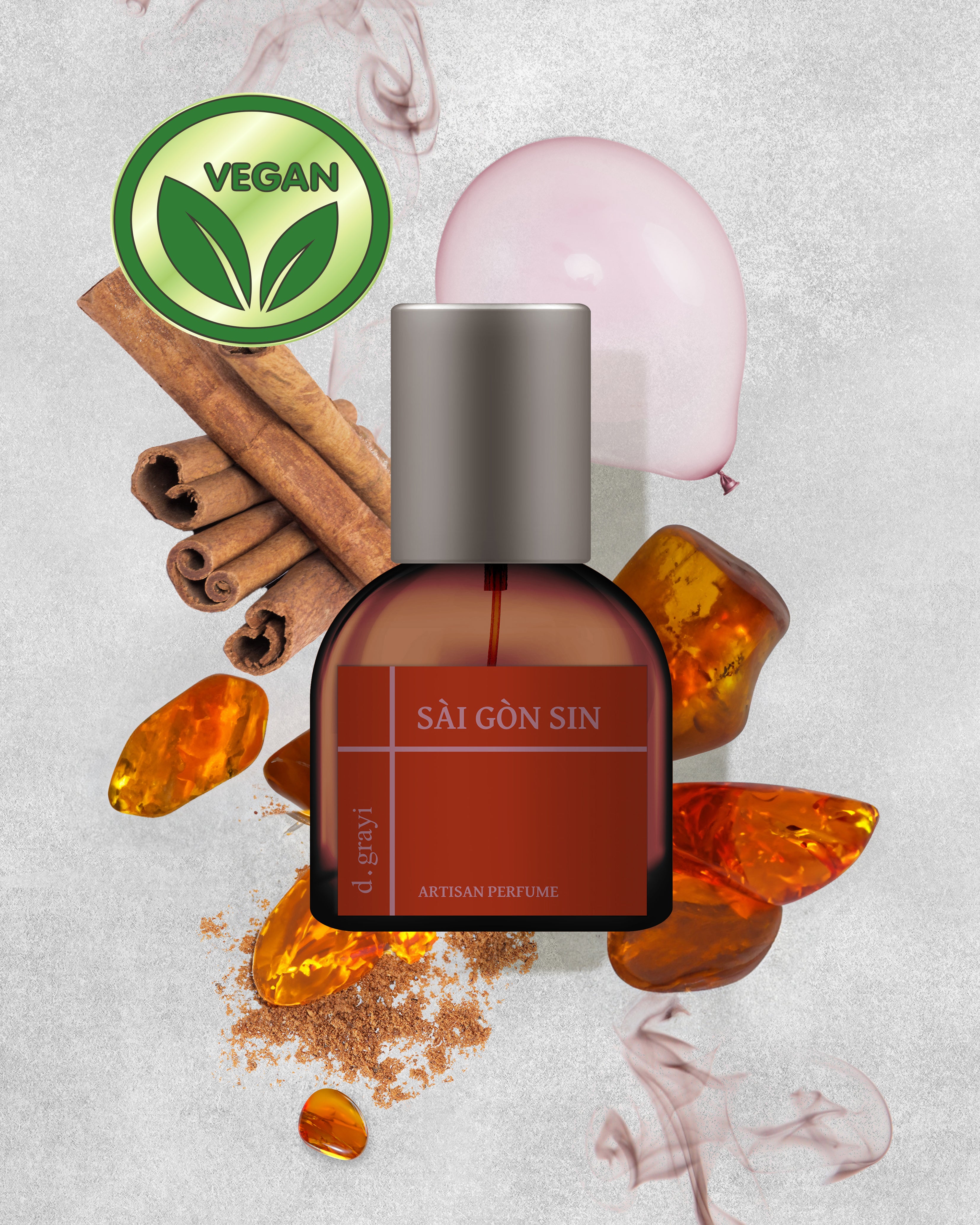 Sài Gòn Sin (Cinnamon, Oud & Tobacco) - lv1 studio