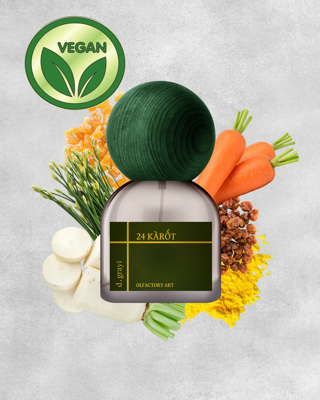 24KÀRỐT  [Carrot, Earth & Amber] - lv1 studio