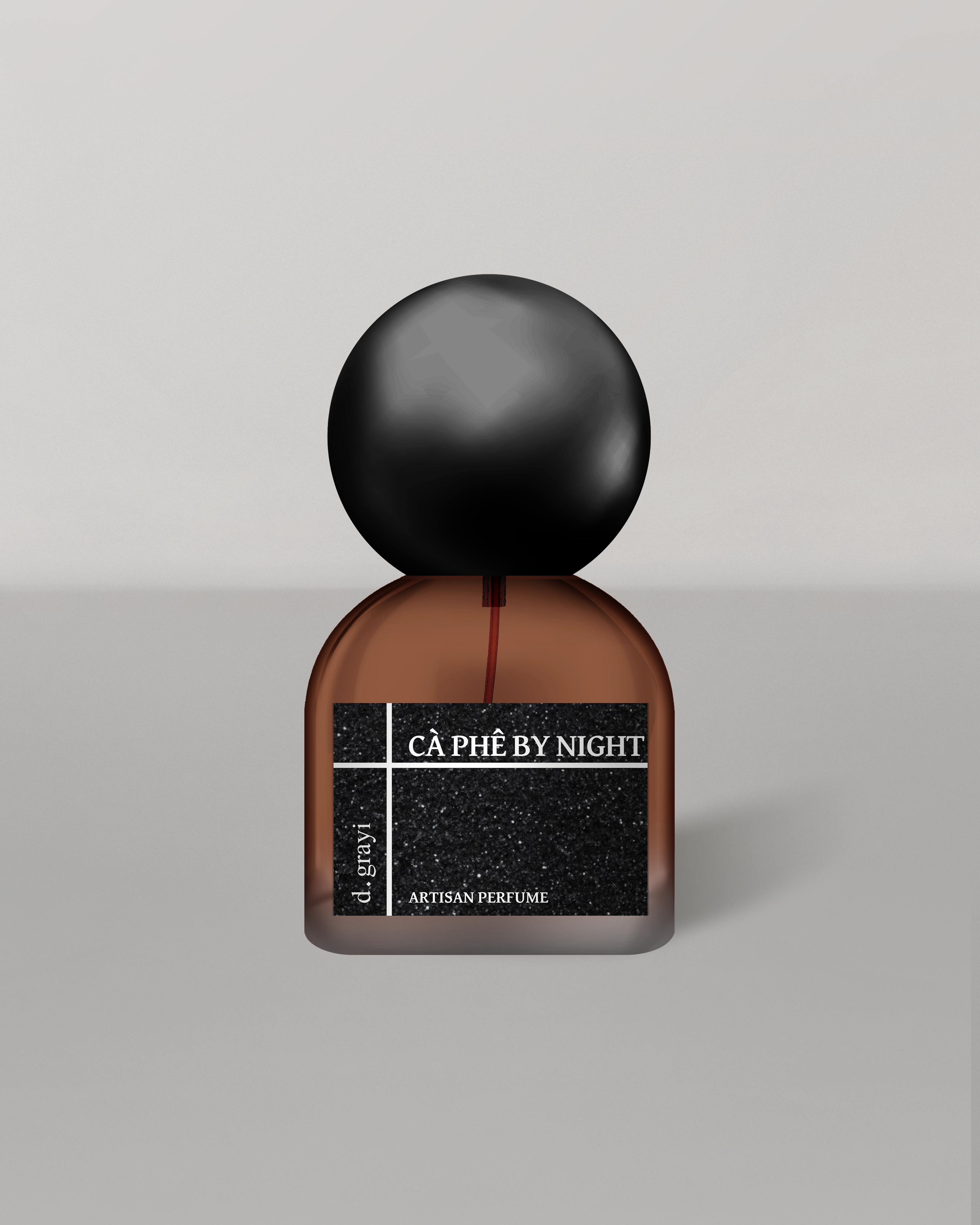 CÀ PHÊ by NIGHT [Vietnamese Black Coffee, Tomato Leaf & Civet] - lv1 studio