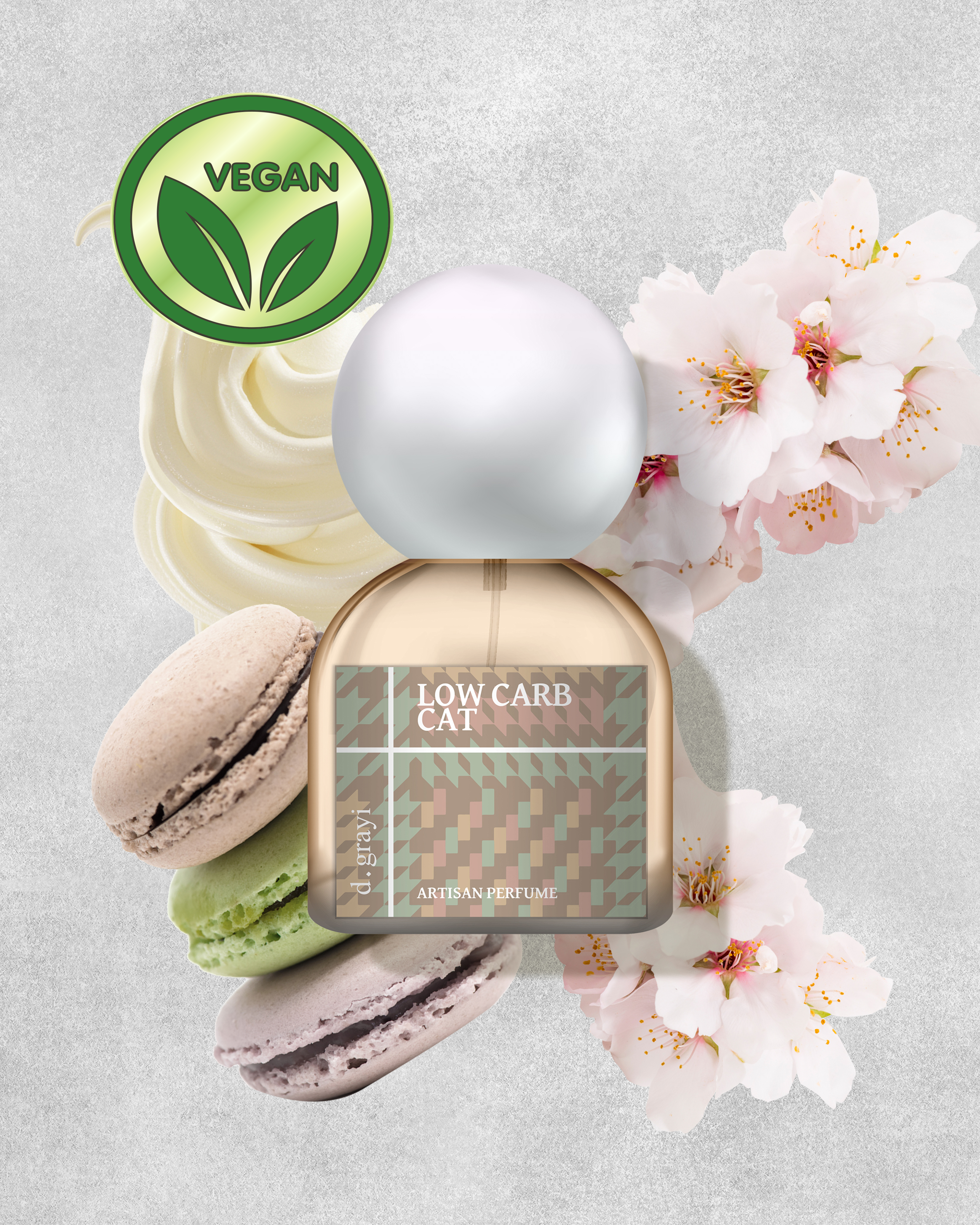 LOW CARB CAT [Catnip, Cherry Blossom & Vanilla] - lv1 studio