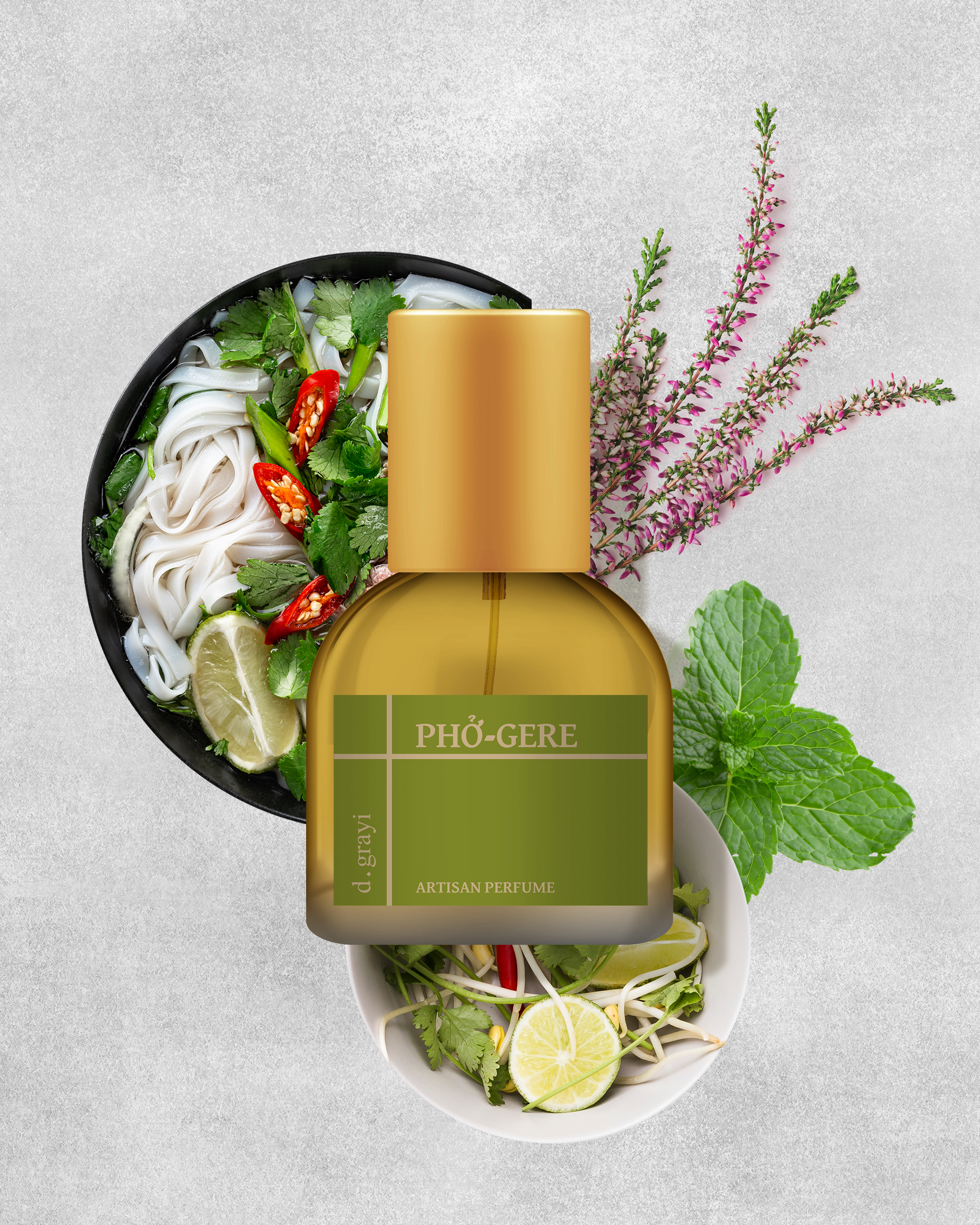 PHỞ-GERE [Pho Broth & Basil Fougere] - lv1 studio